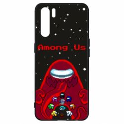 Чохол для Oppo A91 / Reno3Among us pixels - PrintSalon