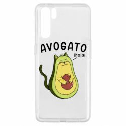 Чехол для Oppo A91/Reno3 Avogato Cat - PrintSalon