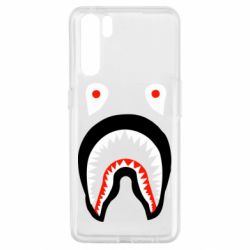 Чехол для Oppo A91/Reno3 Bape shark logo - PrintSalon