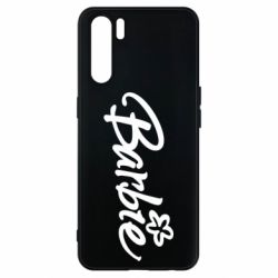 Чехол для Oppo A91/Reno3 Barbie Logo - PrintSalon