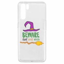 Чехол для Oppo A91/Reno3 Beware cute little witch - PrintSalon
