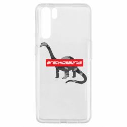 Чехол для Oppo A91/Reno3 Brachiosaurus - PrintSalon