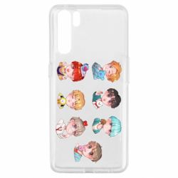 Чехол для Oppo A91/Reno3 BTS cute boys - PrintSalon