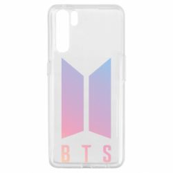 Чехол для Oppo A91/Reno3 BTS gradient logo - PrintSalon