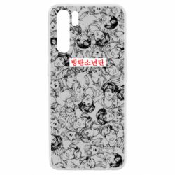 Чехол для Oppo A91/Reno3 BTS 방탄소년단 - PrintSalon