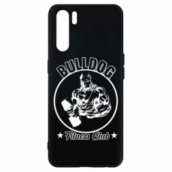 Чехол для Oppo A91/Reno3 Bulldog Fitness Club - PrintSalon