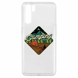 Чехол для Oppo A91/Reno3 Camping and forest - PrintSalon