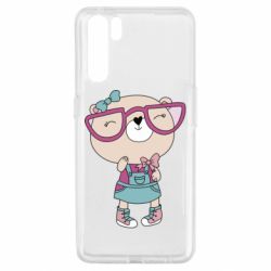 Чехол для Oppo A91/Reno3 Cute bear - PrintSalon