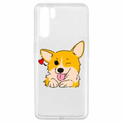 Чехол для Oppo A91/Reno3 Cute Corgi Puppy - PrintSalon