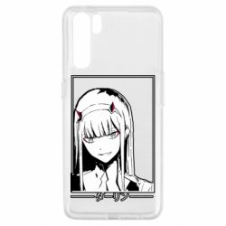 Чехол для Oppo A91/Reno3 Darling in the franxx.-PrintSalon Чехол для Oppo A91/Reno3 Darling in the franxx.