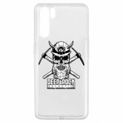 Чехол для Oppo A91/Reno3 Deep Rock Galactic skull - PrintSalon