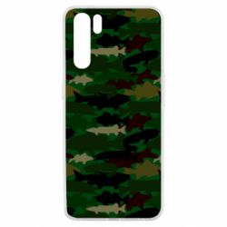 Чохол для Oppo A91 / Reno3Fisherman Camouflage - PrintSalon