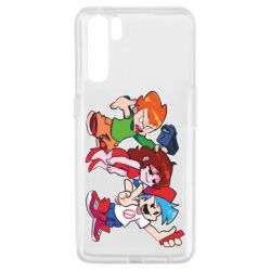 Чехол для Oppo A91/Reno3 FNF Trio - PrintSalon