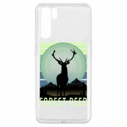 Чехол для Oppo A91/Reno3 Forest deer - PrintSalon
