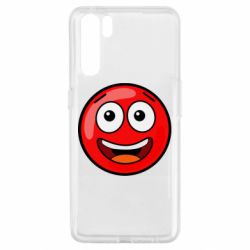 Чохол для Oppo A91 / Reno3Funny Red Ball