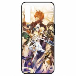 Чехол для Oppo A91/Reno3 Genshin Impact Characters - PrintSalon