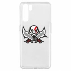 Чехол для Oppo A91/Reno3 God of war Kratos vector - PrintSalon