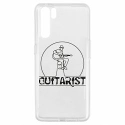 Чехол для Oppo A91/Reno3 Guitar player. - PrintSalon