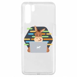 Чехол для Oppo A91/Reno3 Horse hacker - PrintSalon