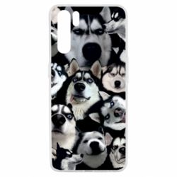 Чохол для Oppo A91 / Reno3Husky Emotions - PrintSalon