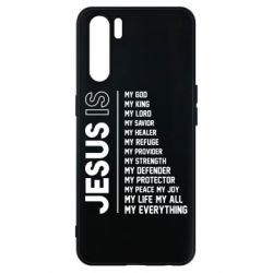 Чехол для Oppo A91/Reno3 Jesus is - PrintSalon