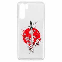 Чохол для Oppo A91 / Reno3katana in sakura