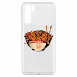 Чехол для Oppo A91/Reno3 Kurama in ramen - PrintSalon