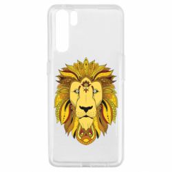Чехол для Oppo A91/Reno3 Lion art - PrintSalon
