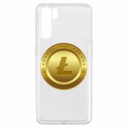 Чехол для Oppo A91/Reno3 Litecoin coin - PrintSalon