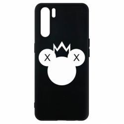 Чехол для Oppo A91/Reno3 Mickey with a crown - PrintSalon