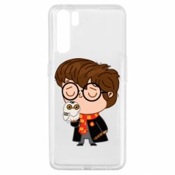 Чехол для Oppo A91/Reno3 Милый Гарри с совой - PrintSalon