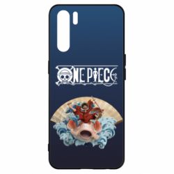 Чехол для Oppo A91/Reno3 One Piece Luffy