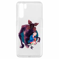 Чехол для Oppo A91/Reno3 ОСД Одиннадцать и Демогоргон - PrintSalon