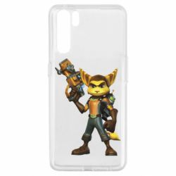 Чехол для Oppo A91/Reno3 Ratchet with Clank - PrintSalon
