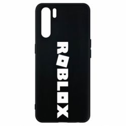 Чехол для Oppo A91/Reno3 Roblox inscription - PrintSalon