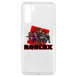 Чехол для Oppo A91/Reno3 Roblox Team Of Heroes - PrintSalon