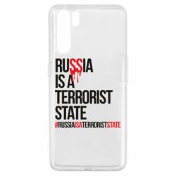 Чехол для Oppo A91/Reno3 Russia is a terrorist - PrintSalon