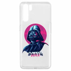 Чехол для Oppo A91/Reno3 Synthwave Darth Vader - PrintSalon