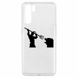 Чехол для Oppo A91/Reno3 Тризубом по морде - PrintSalon