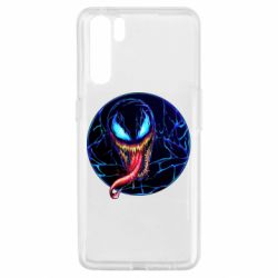 Чохол для Oppo A91 / Reno3Venom black and blue style - PrintSalon