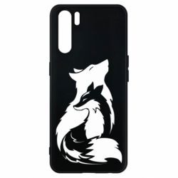 Чехол для Oppo A91/Reno3 Wolf And Fox - PrintSalon