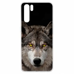 Чохол для Oppo A91 / Reno3Wolf with yellow eyes - PrintSalon