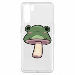 Чехол для Oppo A91/Reno3 Жабо-гриб - PrintSalon