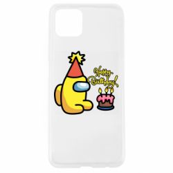 Чохол для Oppo A92sAmong Us Happy Birthday - PrintSalon