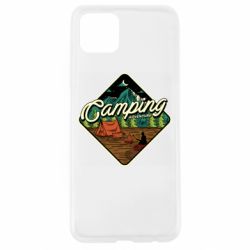 Чехол для Oppo A92s Camping and forest - PrintSalon