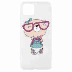 Чехол для Oppo A92s Cute bear - PrintSalon