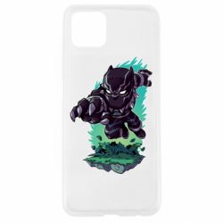 Чехол для Oppo A92s Cute Black panther - PrintSalon
