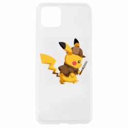 Чехол для Oppo A92s Cute Detective Pikachu - PrintSalon