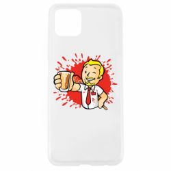 Чехол для Oppo A92s Fallout  boy blood - PrintSalon