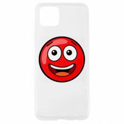 Чехол для Oppo A92s Funny Red Ball - PrintSalon